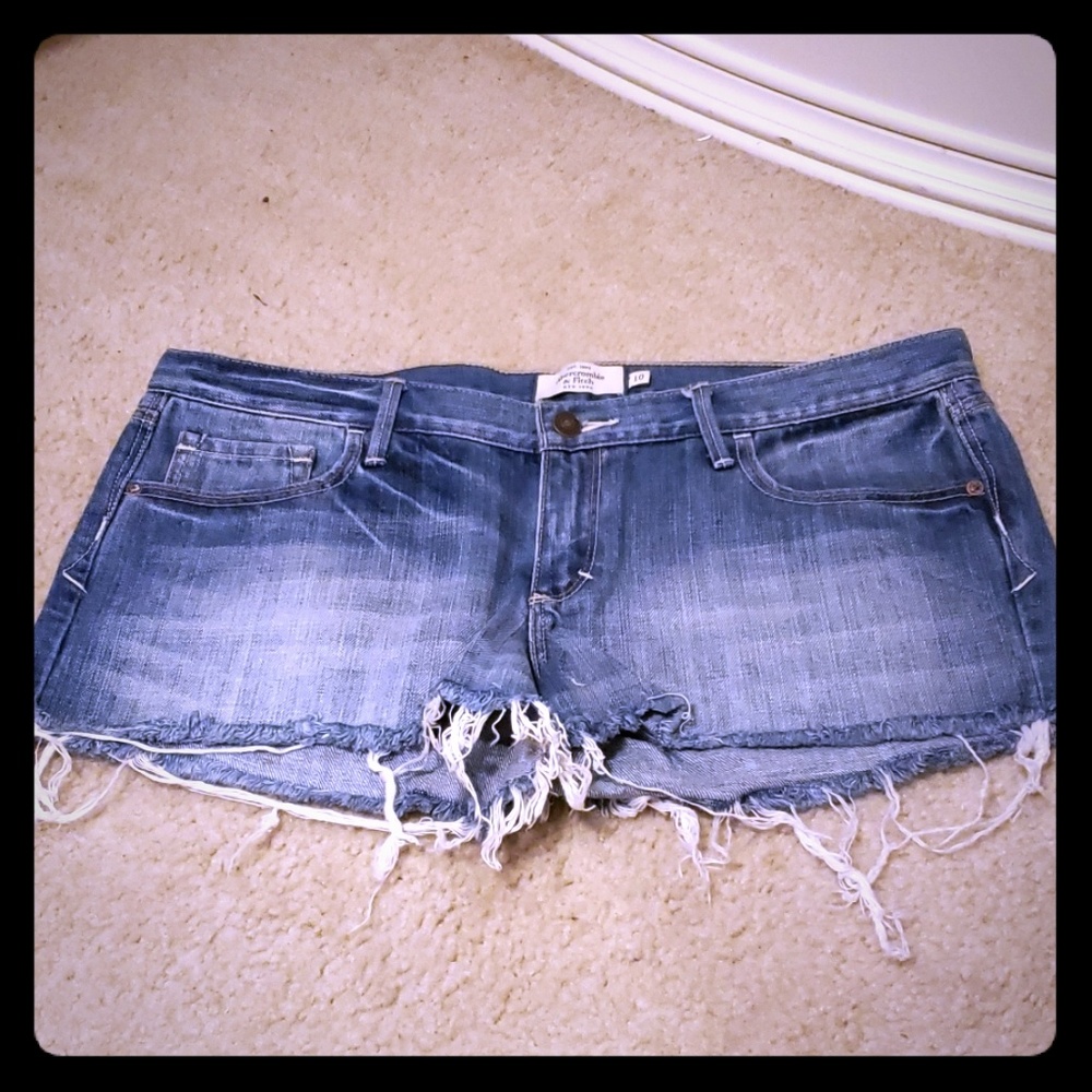 A&F Jean Shorts Sz 10